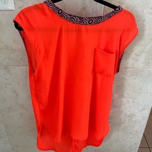 Neon orange Blouse